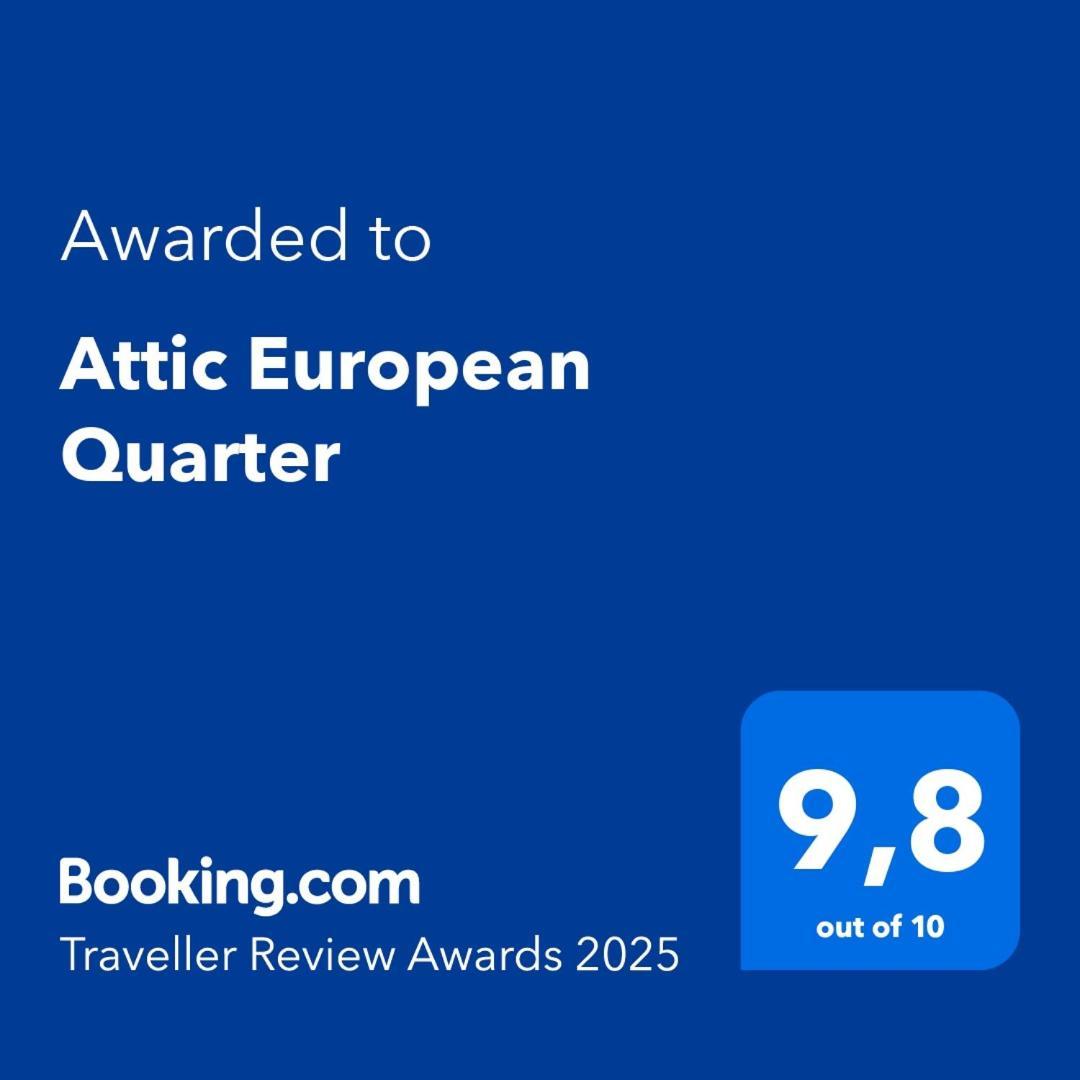 דירות בריסל Attic European Quarter מראה חיצוני תמונה